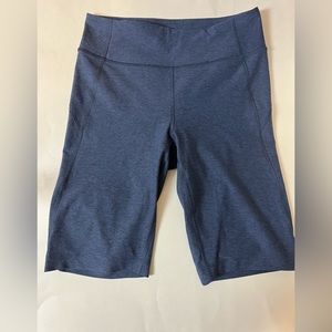 Outdoor Voices Biker Shorts Color Blue Size Small